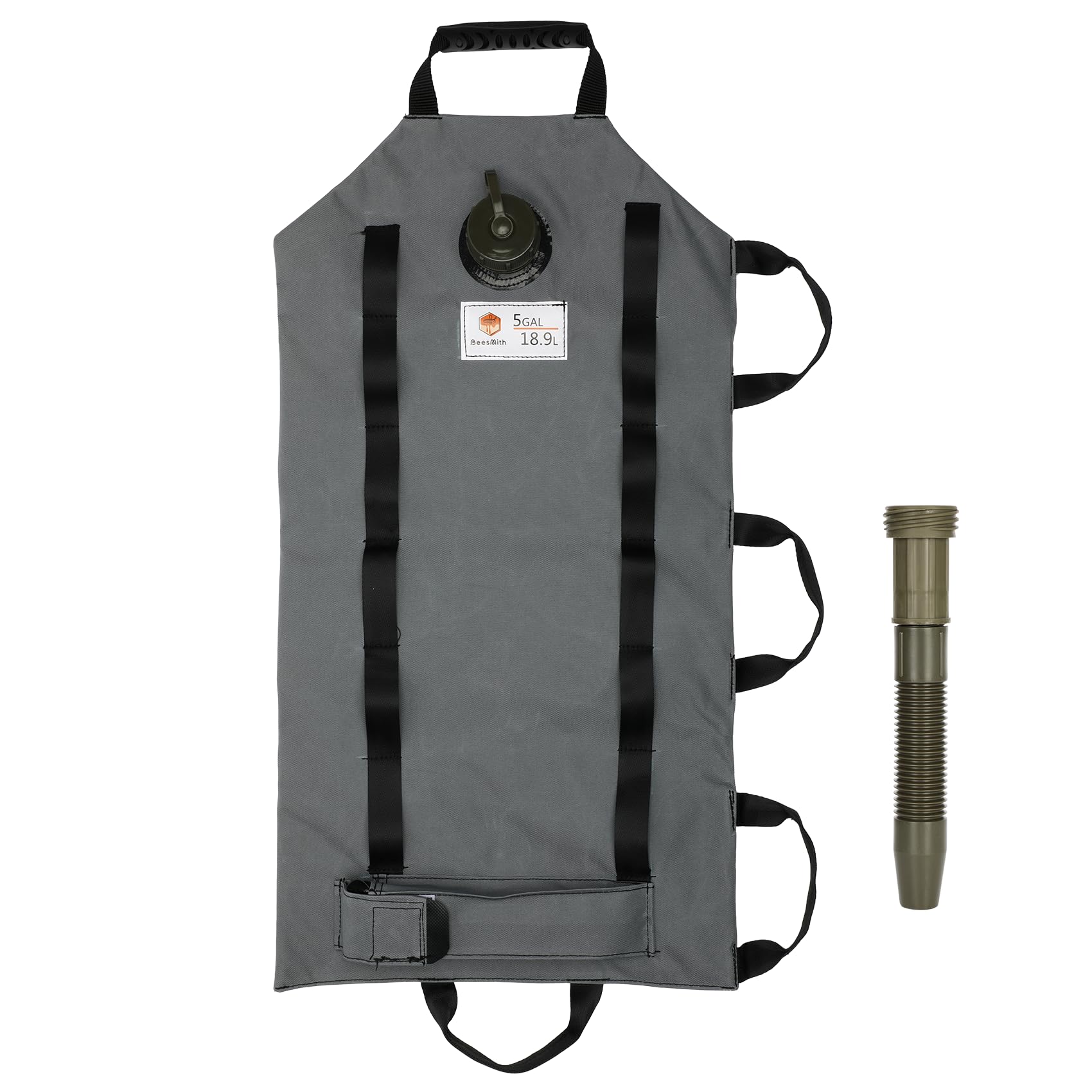 Photo 1 of BeesMith 5 Gallon Armadillo Bag, Double Wear Resistant Collapsible Utility Bladder for Safe Transportation and Storage of Automotive Fluids, for Motorcycles, ATVs, UTVs