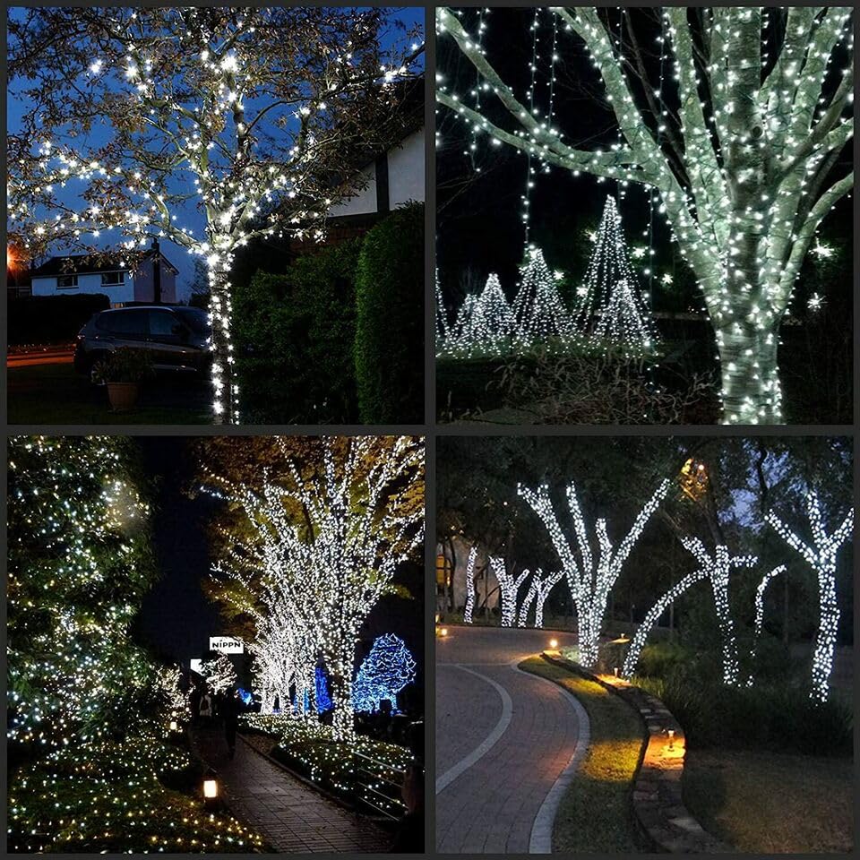 Photo 1 of LED mini Christmas lights Stay-lit Platinum 2 sets of 100 lights 