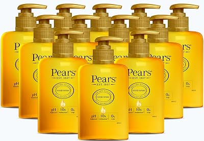 PEARS Pure & Gentle Moisturising Liquid Hand Wash 250ml 12 Pack