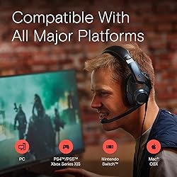 EPOS H6Pro Open Acoustic Gaming Headset with Mic