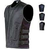 JACKETS 4 BIKES 2 PC MEN BLACK LEATHER RACING SUIT W/ CE ARMOR 38 - View #6