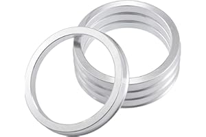 X AUTOHAUX 4pcs OD 78.1mm to ID 66.1mm Aluminum Alloy Car Auto Hub Centric Rings Wheel Bore Center Spacer Replacement