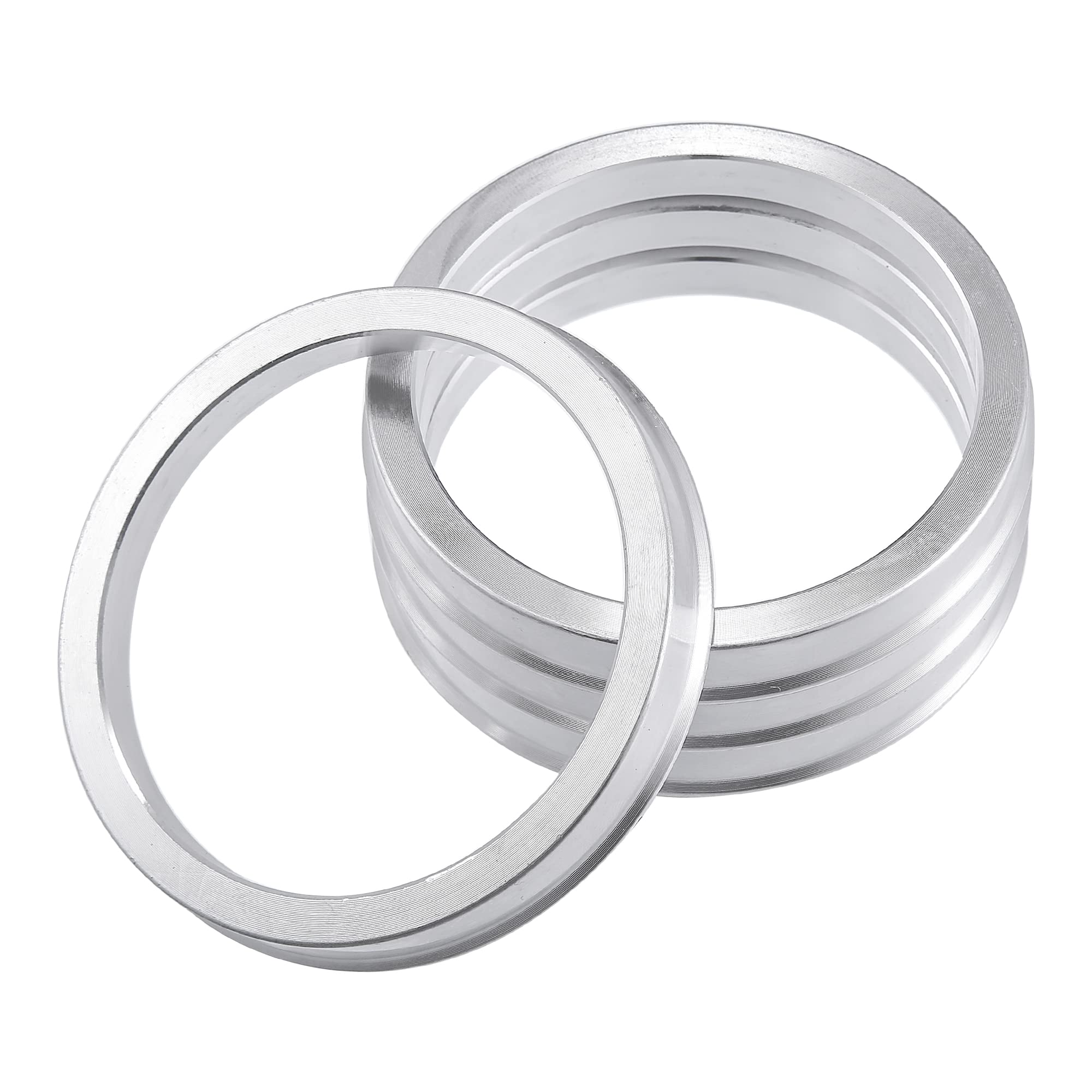 Photo 1 of X AUTOHAUX 4pcs OD 78.1mm to ID 66.1mm Aluminum Alloy Car Auto Hub Centric Rings Wheel Bore Center Spacer Replacement