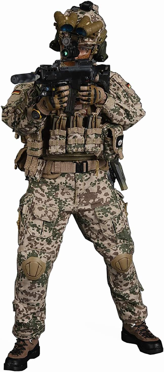 1/6 Scale Male Action Figure Set German Navy Special Forces KSM for Art Works, Drawings, Photography, DIY, Or Just Simple Collection