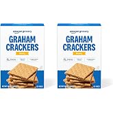 Amazon Grocery, Honey Graham Crackers, 14.4 Oz (Pack of 2)