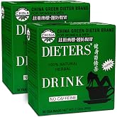 Uncle Lee's Senna Tea 2-Pack, Green Dieter's Drink, 30 Count Ea | Caffeine-Free 100% Natural Chinese Mallow Blend for Detox and Digestive Support, 60 Bags Total