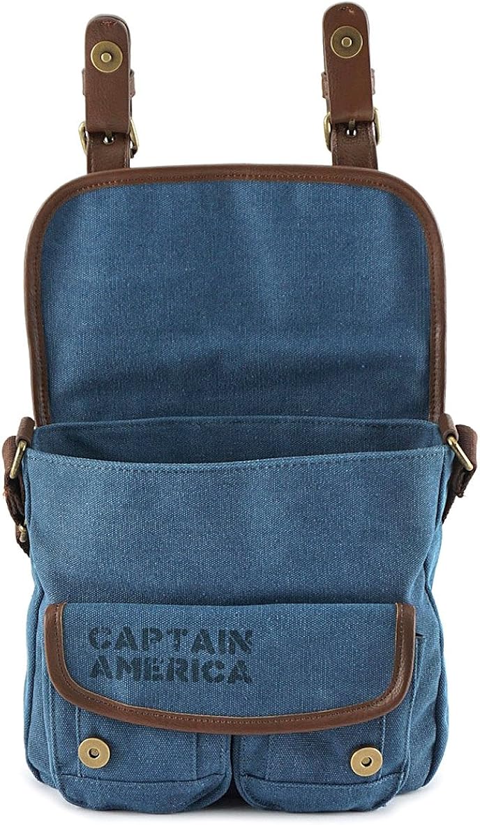 captain america canvas backpack