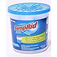 DampRid Refillable Moisture Absorber, 10.5 oz. Cups, 4 Pack, Fragrance Free, Traps Moisture for Fresher, Cleaner Air, No Elec
