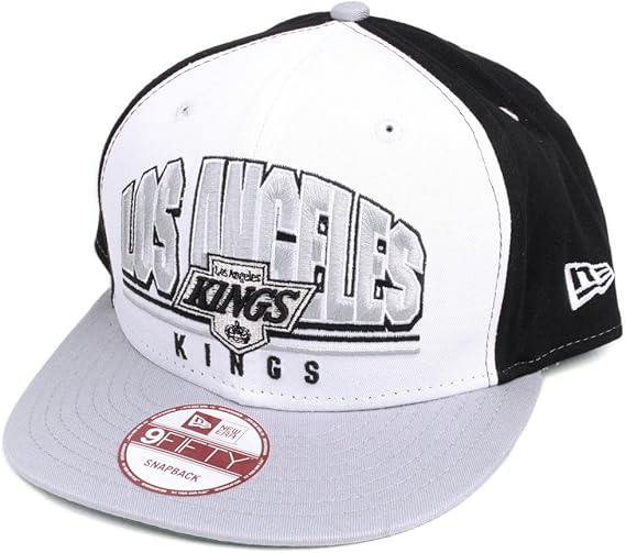 Amazon Com New Era Nhl Los Angeles Kings Black White Vintage Monolith 9fifty Snapback Adjustable Hat Clothing