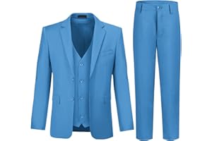 JPF Boy's Formal Suit Set Slim Fit Kids Tuxedo Suits for Wedding Teen Toddler Boy Dress Suit Outfit