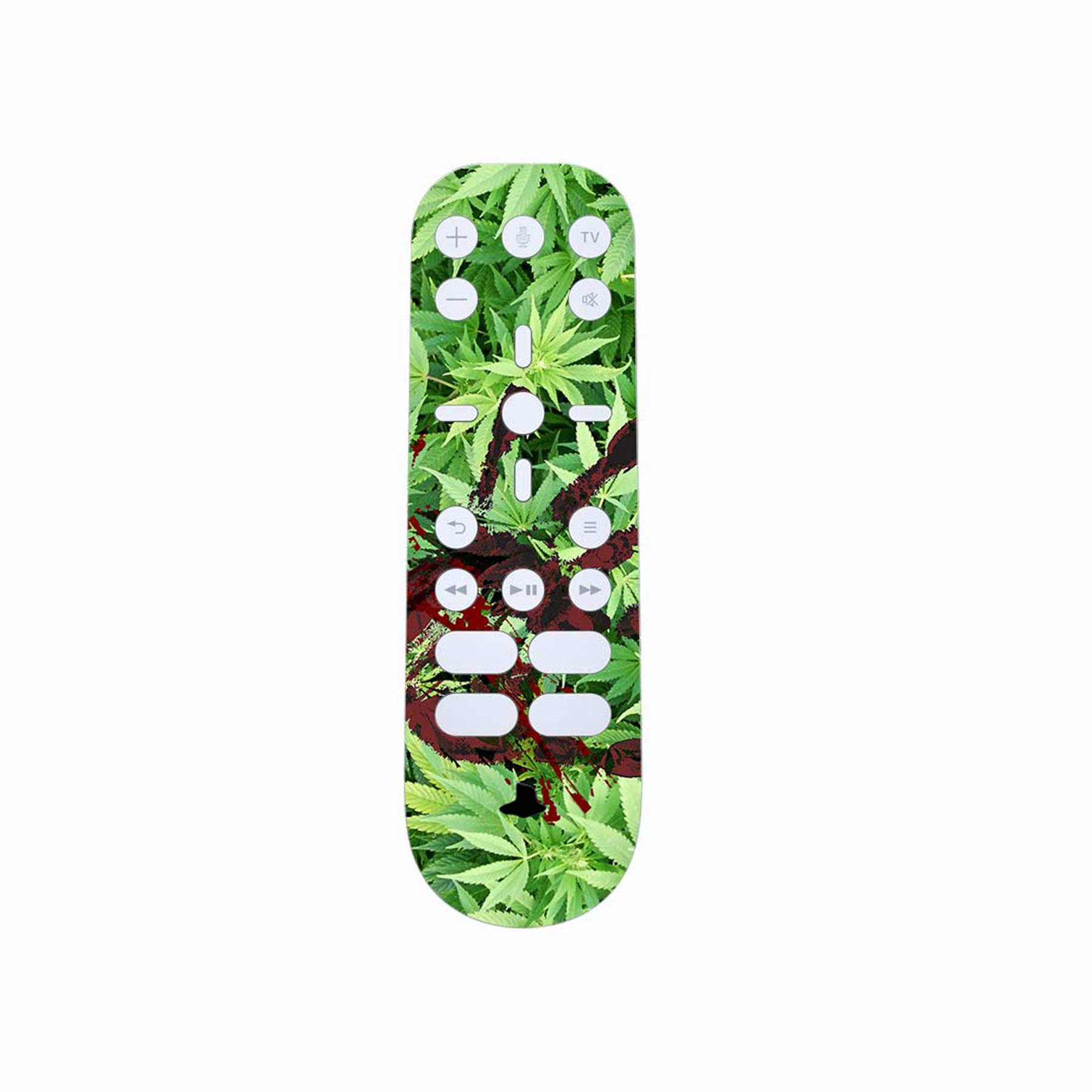 playvital Blood Handprint Weeds Full Set Skin Decal for ps5 Console Disc Edition, Sticker Vinyl Decal Cover for ps5 Controller & Charging Station & Headset & Media Remote