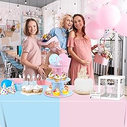 WNINK 2 Pack Gender Reveal Plastic