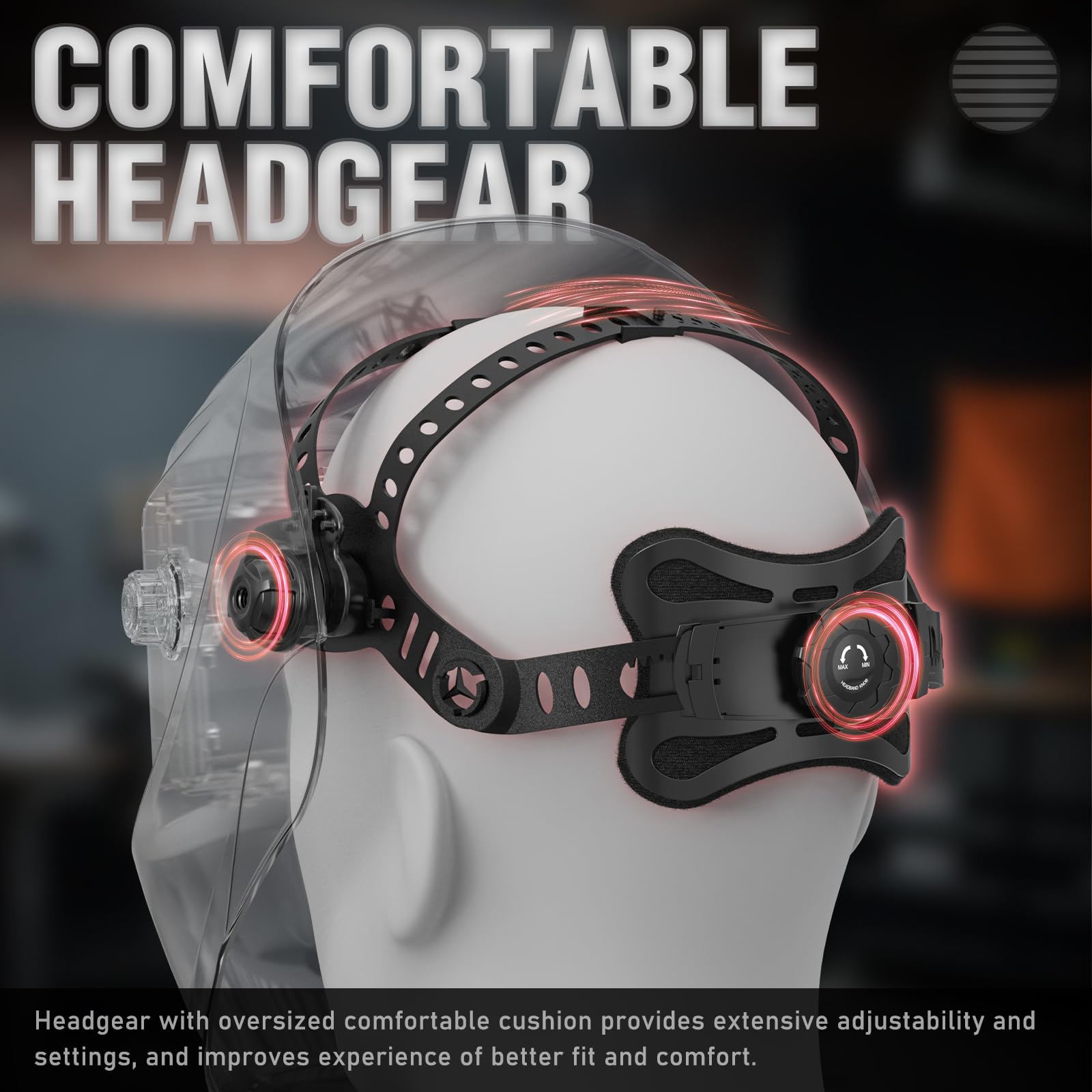 YESWELDER Auto Darkening Welding Helmet, Blue Light Blocking, 1/1/1/1 True Color Solar Powered Welding Hood with 2 Arc Sensors, Wide Shade 3.5/9-13 Welder Mask for TIG MIG ARC and Grind