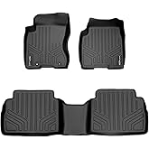 SMARTLINER Custom Fit Floor Mats 2 Row Liner Set Compatible with 2008-2013 Nissan Rogue