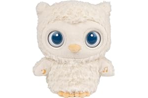 GUND Baby Sleepy Eyes Owl Bedtime Soother Plush Owl Stuffed Animal Night Light & Sound Machine for Baby Boys and Girls, 8”