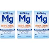 Slow Mag Magnesium Chloride and Calcium, 60 Tablets each (Value Pack of 3)