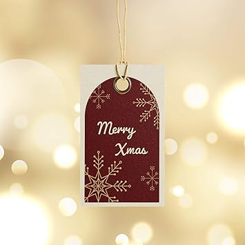 Christmas decorative gift tags 50 piece by gifts boutique (christmas Christmas Decorative Gift Tags 50 Piece by Gifts Boutique (Christmas