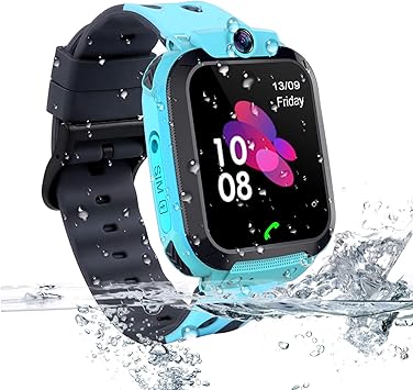 Vannico Smartwatch Niños, Reloj Localizador LBS Niños Impermeable ...