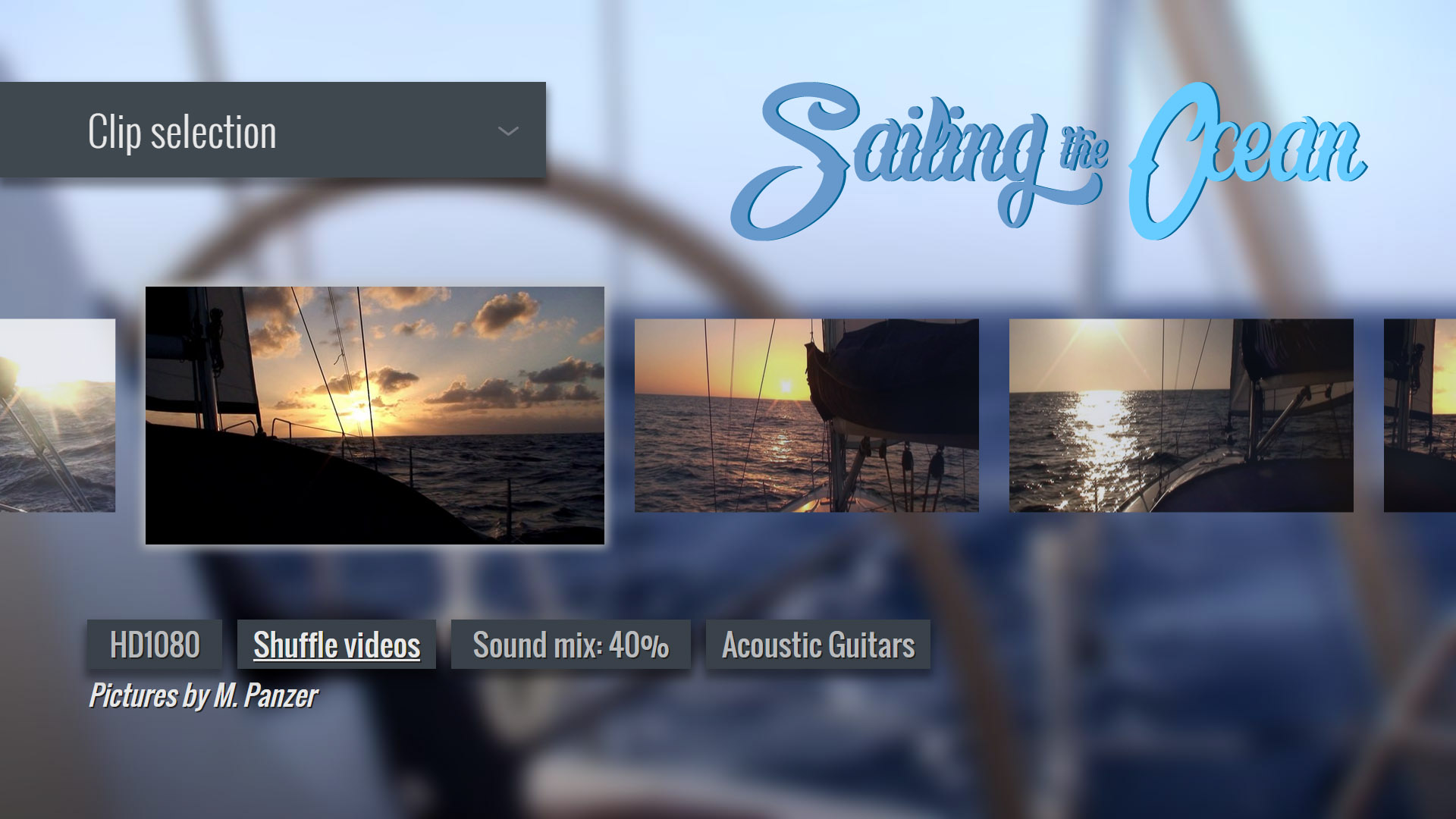 Sailing The Ocean HD (1 hour video, sound & music) - Thumbnail 4