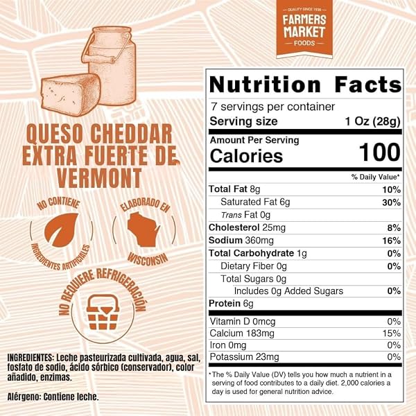 FARMERS MARKET, GLUTEN FREE, KETO, PALEO, LOW SODIUM, ZERO SUGAR, WISCONSIN CHEESE GIFT SETS, 3-PACK, EXTRA SHARP CHEDDAR