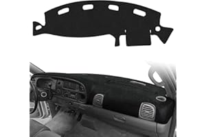 Cartist Dash Cover for Dodge Ram 1500 2500 3500 1998-2001 Dashboard Cover Mat Non-Slip Pad Carpet Sunshield Protector