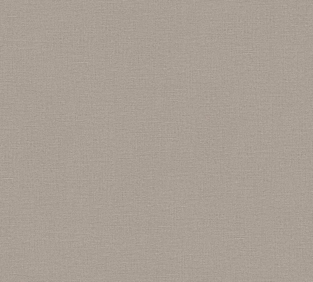 A.S. Création Plain Wallpaper Desert Lodge Non-Woven Wallpaper 10.05 m x 0.53 m Brown Made in Germany 324746 324746