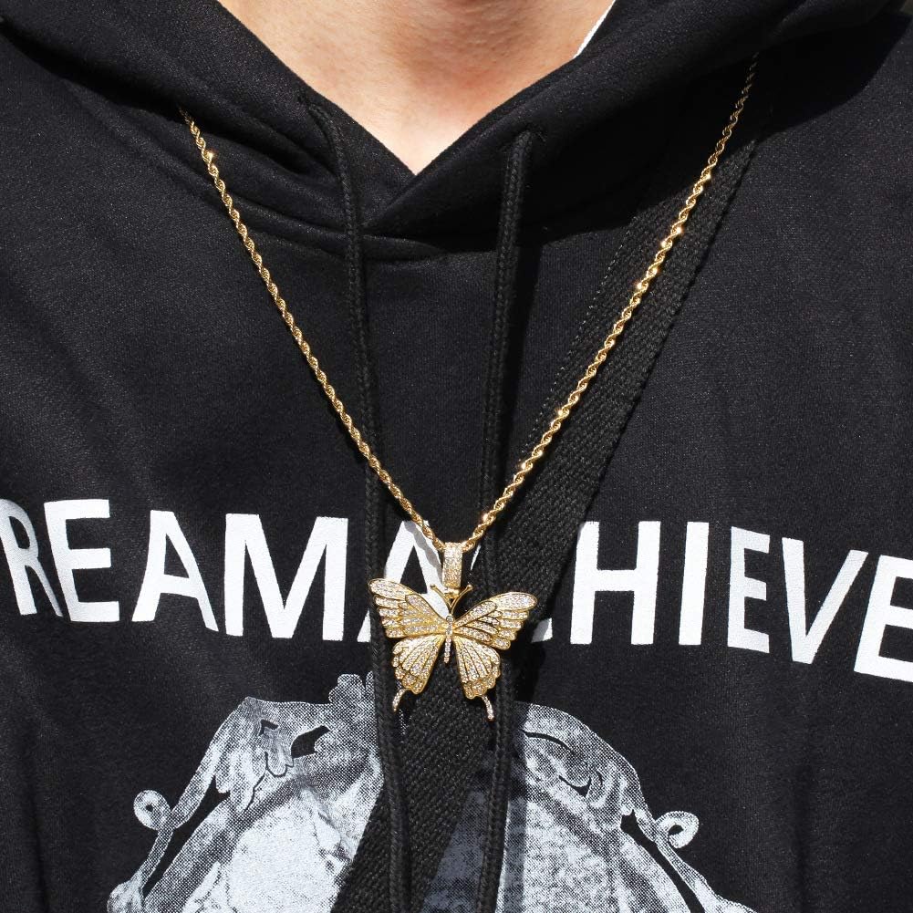 KMASAL Iced Out Chain 18K Gold Plated 