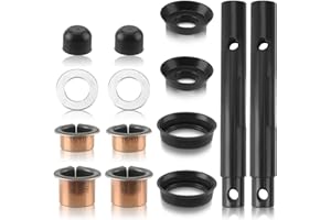 Carbhub Golf Cart Kingpin Bushing Kit Fit for Yamaha G2 G8 G11 G14 G16 G19 G20 1985-2001 Replace Part# J55-F3516-00 90334-198