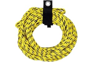 YAXSHIMU Heavy Duty Tow Rope, Boating Tow Ropes for Tubing, Towable Tube, 60 FT
