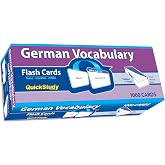 German Vocabulary 1000 Flash Cards: a QuickStudy Tool