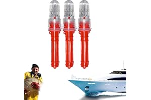 Boat Flares, 2025 Upgraded Electronic Boat Flare Coast Guard Approved Marine,Waterproof Emergency Signals Boat Safety Kit for