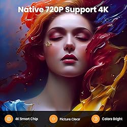 [180°Freestyle & Auto Keystone]Projector with 5G