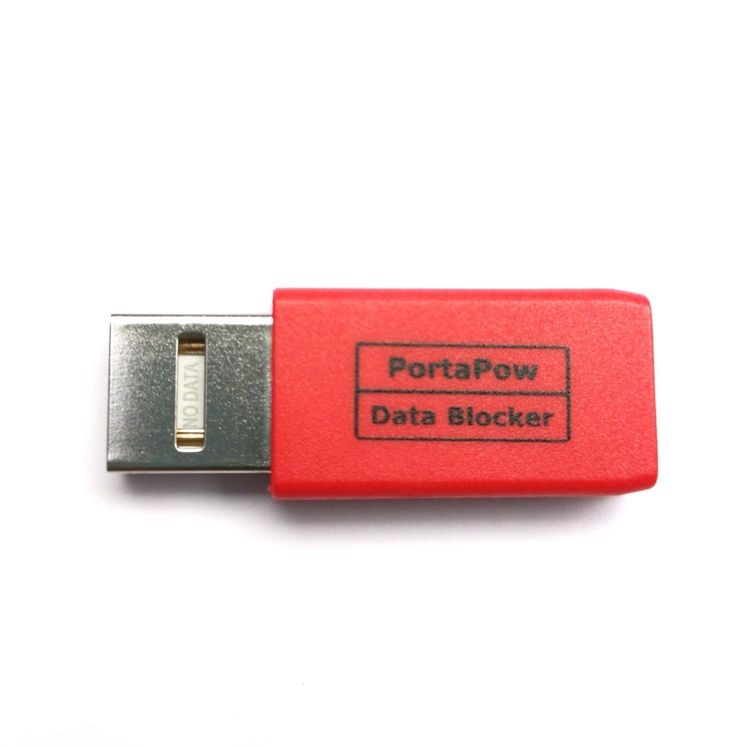 PortaPow USB-A to USB-C Data Blocker, red, 1 - Image 5