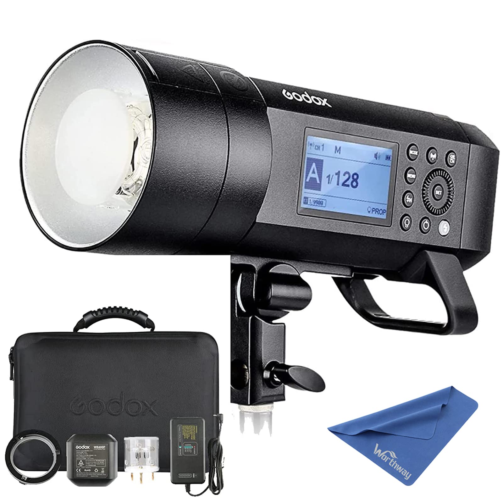 Godox AD400Pro Witstro All-in-One Outdoor Flash 400ws Strong Power,0.01 ...