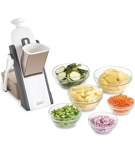 Amazon.com: Zakarian by Dash Safe Slice® Mandoline - Features