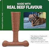 Bamboodles Dog Chew Toy Small Beef Flavour Durable Safe Daily Chew view 5