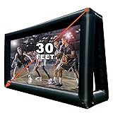 PPXIA Inflatable Screen Outdoor 30ft with Air