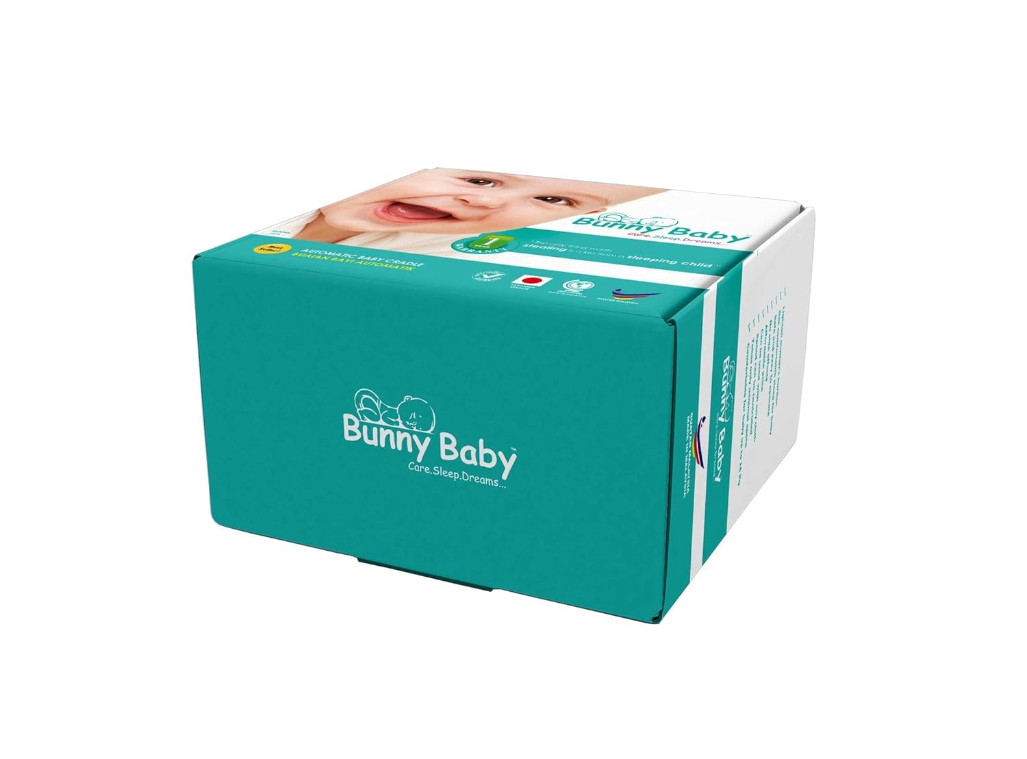 bunny baby automatic cradle swing