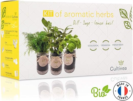 Cultivea Kit completo de hierbas - Cultive sus propias hierbas ...