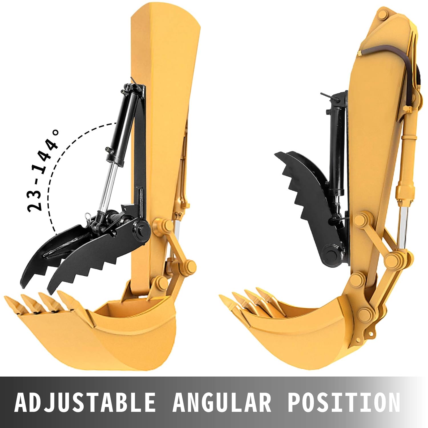 AR400 Steel Excavator Thumb for Backhoe 10x35 Weld On Backhoe Thumb 2