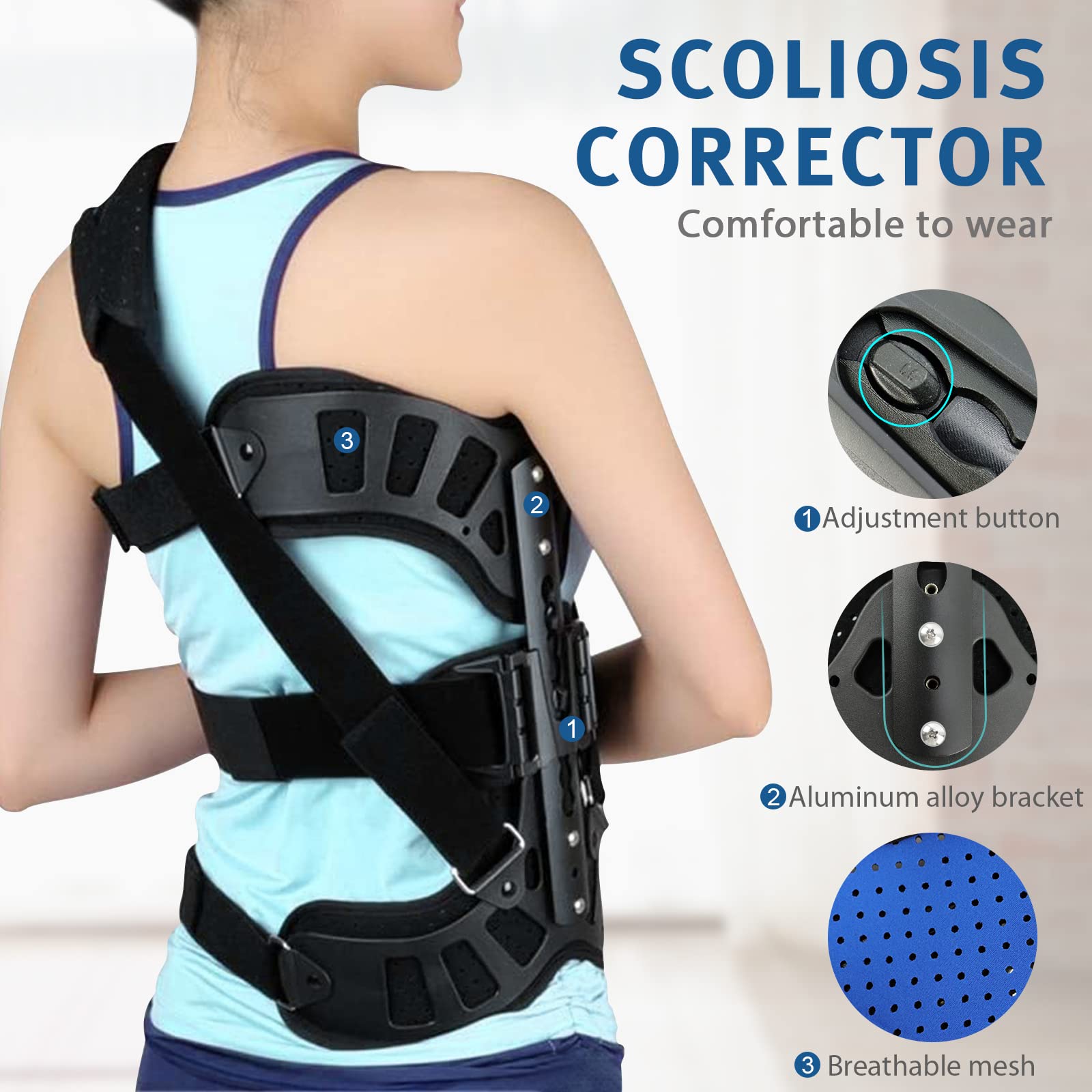 Mua YHK Scoliosis Posture Correction Device, Fixed Correction Brace ...