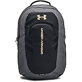 Under Armour Unisex, Hustle 6.0 Pro Backpack (003) Black Full Heather/Black/Black One Size Fits Most