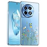 Unov Case Compatible with OnePlus 12R 5G Clear with