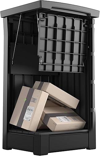 Paketbriefkasten Wie die Klappe funktioniert