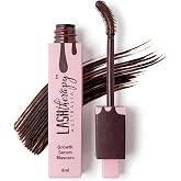 Lash Therapy Australia Everylash Serum Mascara, Brown 0.20 Fl Oz | Adjustable Silicone Wand, for Longer, Fuller-Looking Lashes, Cruelty-Free, Vegan &amp; Dermatologically Tested