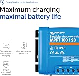 Victron Energy BlueSolar MPPT Charge Controller 100V 20A 48V Solar Panel view 6