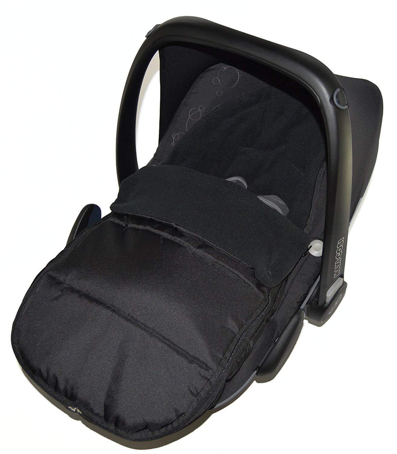 Footmuffs Baby Products Universal Car Seat Footmuff to Fit Maxi COSI Pebble Black Jack Footmuffs Baby Products Universal Car Seat Footmuff to Fit Maxi COSI Pebble Black Jack