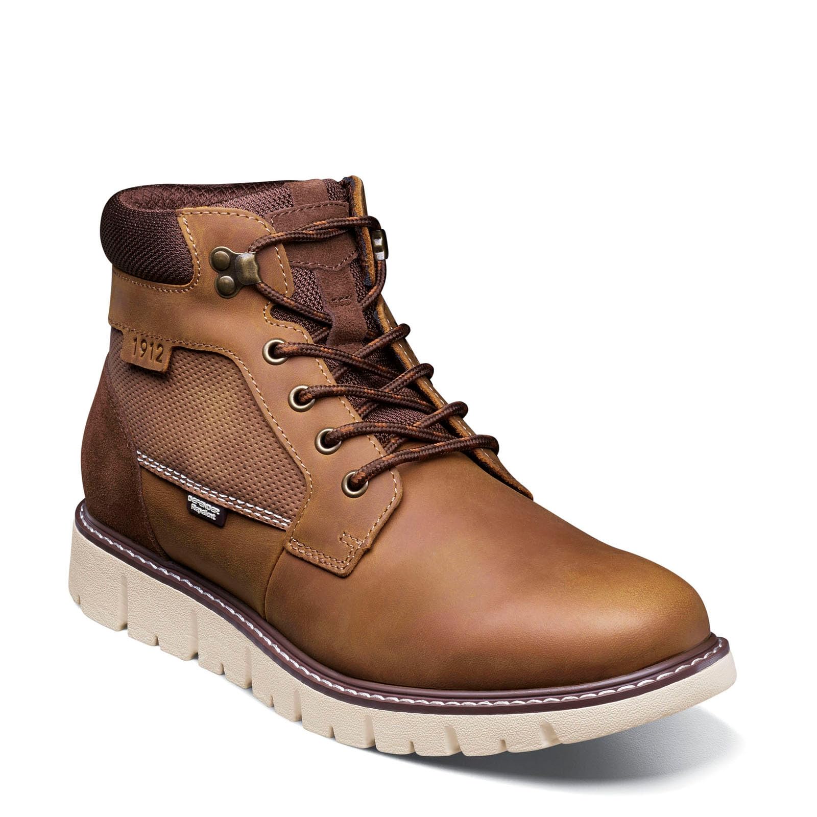 Nunn Bush Men's Karnak Plain Toe Boot Lightweight Comfortable Chukka ...