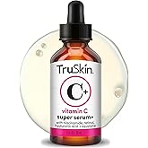 TruSkin Vitamin C Super Serum for Face - Five Skin Benefits in One Serum with Vitamin C, Retinol, Niacinamide, Hyaluronic Acid & Squalane - Brighten, Firm & Smooth the Look of Skin - 1 fl oz