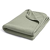 BubblePanda Ultra-Soft Rayon Made from Bamboo Baby Blanket - 30x40 Inches Double-Layer Swaddle Blanket, Breathable & Hypoallergenic, Lightweight Nursing Cover, Stroller Blanket for Infants & Toddlers